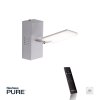 Paul Neuhaus PURE-MIRA Muurlamp LED Aluminium, 1-licht, Afstandsbediening