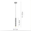 Paul Neuhaus PURE-VEGA Hanglamp LED Aluminium, 7-lichts