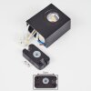 Curvel Buiten muurverlichting LED Zwart, 2-lichts