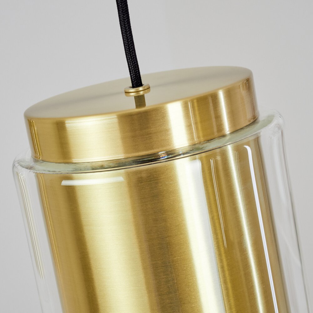 Pimeirol Hanglamp Zwart, 3-lichts