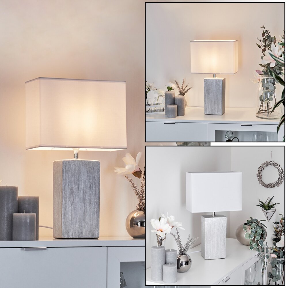 Boldrarias Tafellamp Chroom, Zilver, 1-licht main product photo