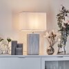 Boldrarias Tafellamp Chroom, Zilver, 1-licht