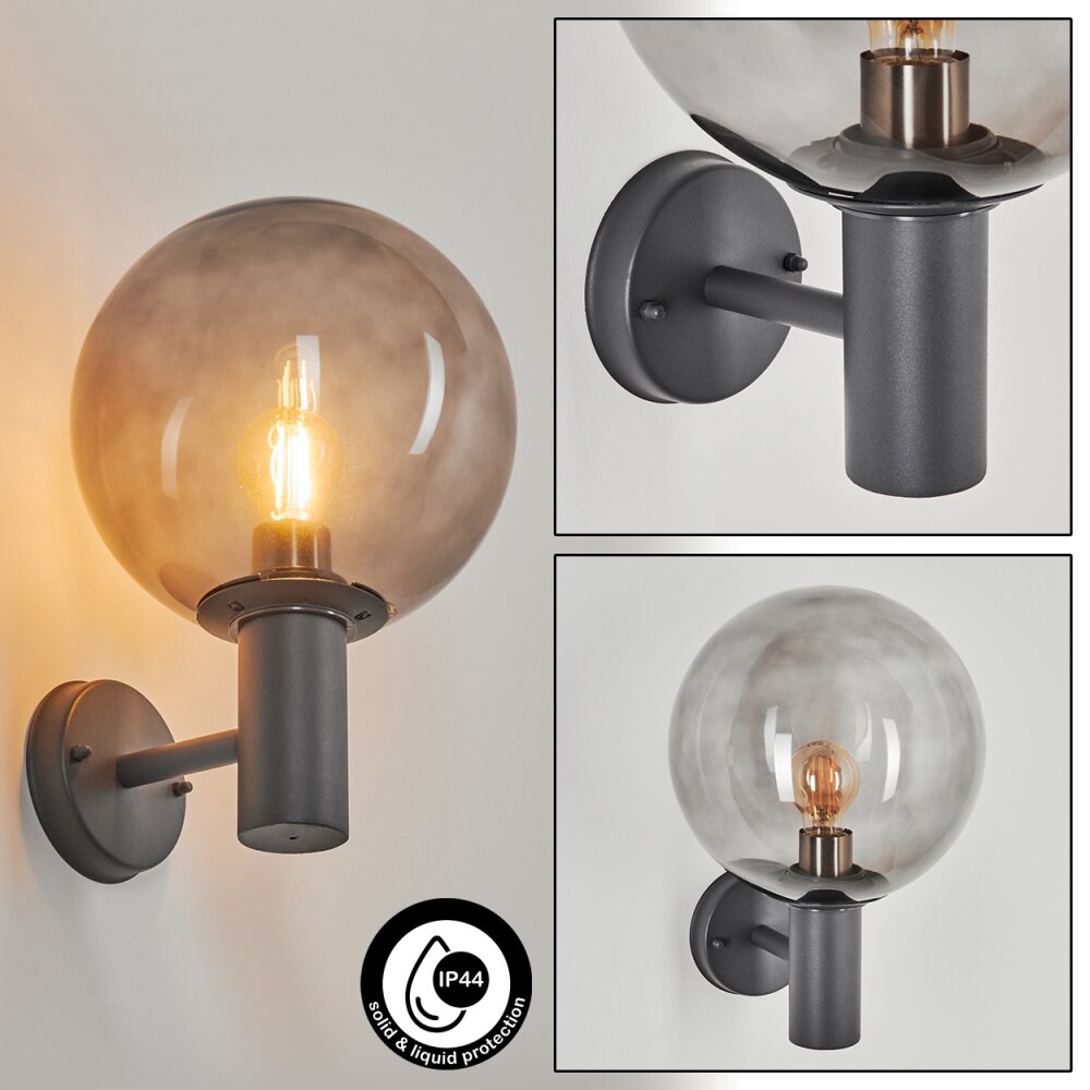 Bostarenga Buiten muurverlichting Antraciet, 1-licht main product photo