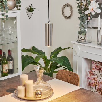 Javel Hanger Chroom, Nikkel mat, 1-licht Javel Hanger Chroom, Nikkel mat, 1-licht