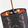 Tallaboa Hanglamp Zwart, 3-lichts