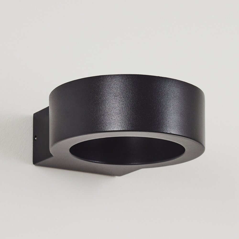 Azervadinha Buiten muurverlichting LED Zwart, 1-licht