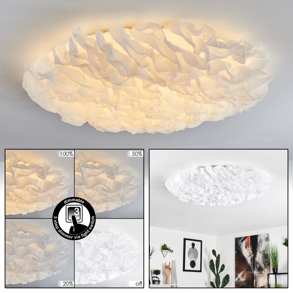 Adegoiva Plafondlamp LED Wit, 1-licht main product photo