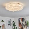 Adegoiva Plafondlamp LED Wit, 1-licht