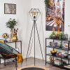 Bardhaman Staande lamp Zwart, 1-licht