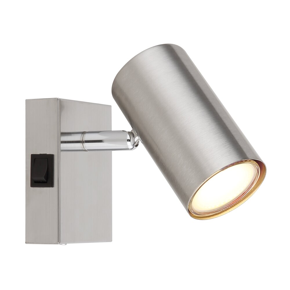 Globo ROBBY Muurlamp Nikkel mat, 1-licht main product photo
