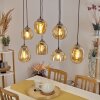 Nanami Hanglamp Oud zilver, Goud, 7-lichts