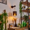 Tallaboa Muurlamp Bruin, Zwart, 1-licht