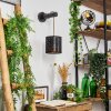 Tallaboa Muurlamp Bruin, Zwart, 1-licht