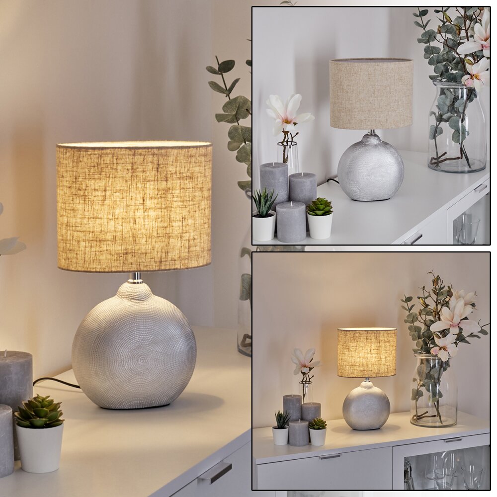 Lahnus Tafellamp Chroom, Zilver, 1-licht main product photo