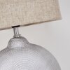 Lahnus Tafellamp Chroom, Zilver, 1-licht