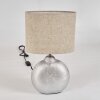 Lahnus Tafellamp Chroom, Zilver, 1-licht