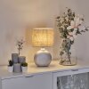 Lahnus Tafellamp Chroom, Zilver, 1-licht