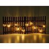 Globo Lichtketting LED Zwart, 10-lichts