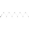 Globo Lichtketting LED Zwart, 10-lichts
