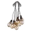 Globo Lichtketting LED Zwart, 10-lichts