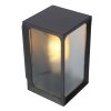 Lucide CAGE Buiten muurverlichting LED Antraciet, 1-licht