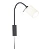 Fischer & Honsel Maui Muurlamp Zwart, 1-licht