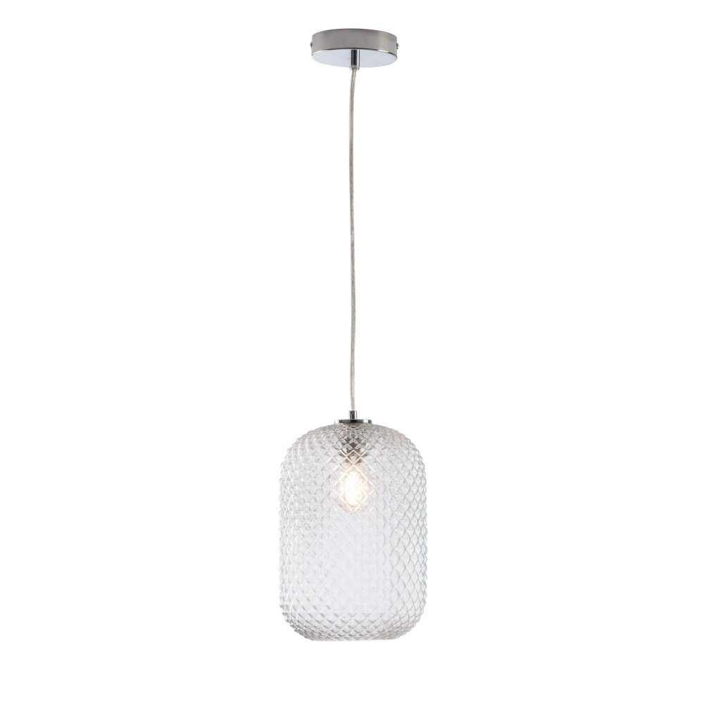 Luce-Design ASHFORD Hanglamp Chroom, 1-licht main product photo