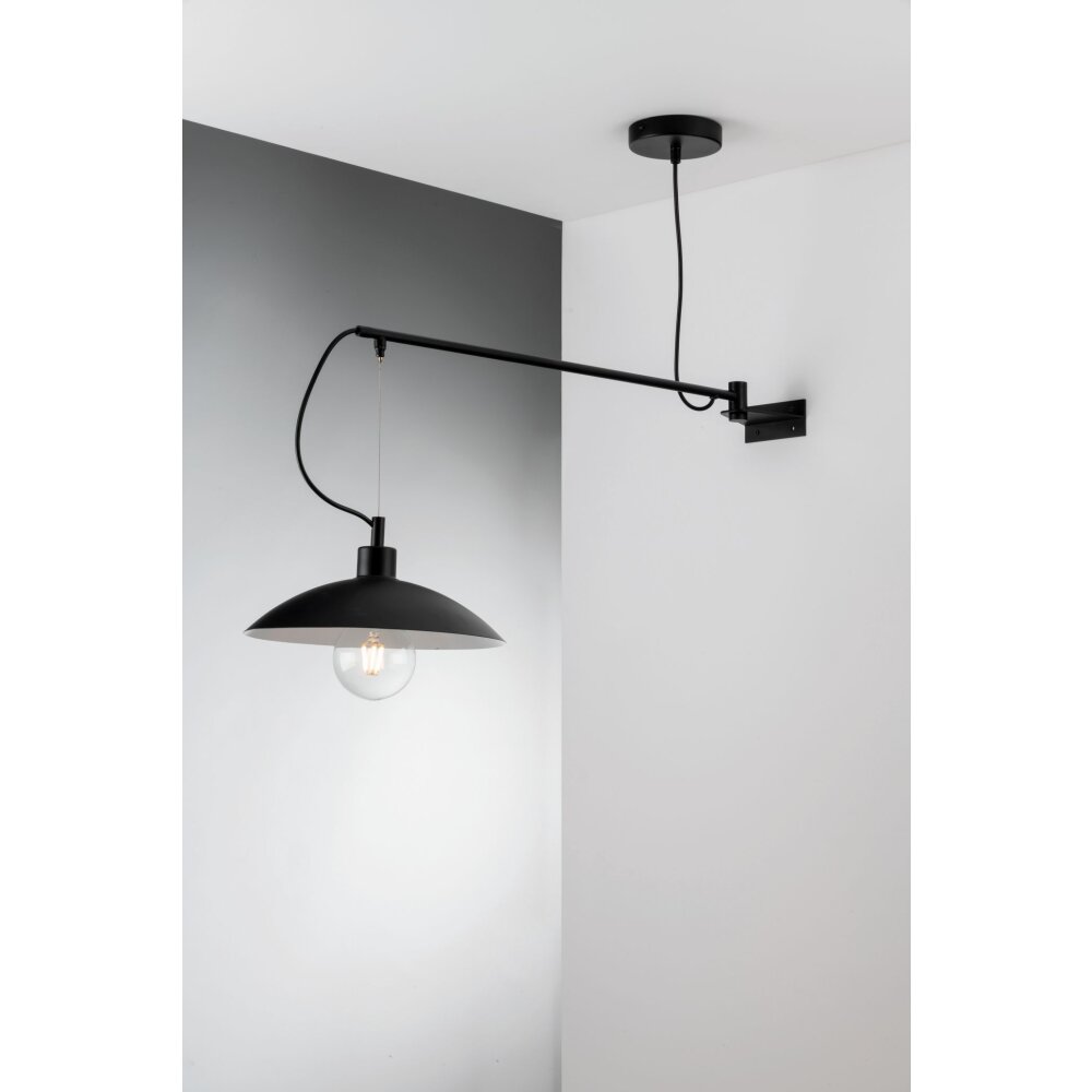 Luce-Design ELDORADO Muurlamp Zwart, 1-licht main product photo