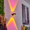 Sapri Muurlamp Zwart, 1-licht