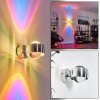 Sapri Muurlamp Zilver, 1-licht