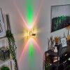 Sapri Muurlamp Zilver, 1-licht