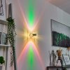 Sapri Muurlamp Zilver, 1-licht