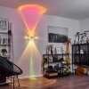 Sapri Muurlamp Zilver, 1-licht
