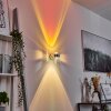 Sapri Muurlamp Zilver, 1-licht