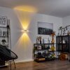 Sapri Muurlamp Zilver, 1-licht