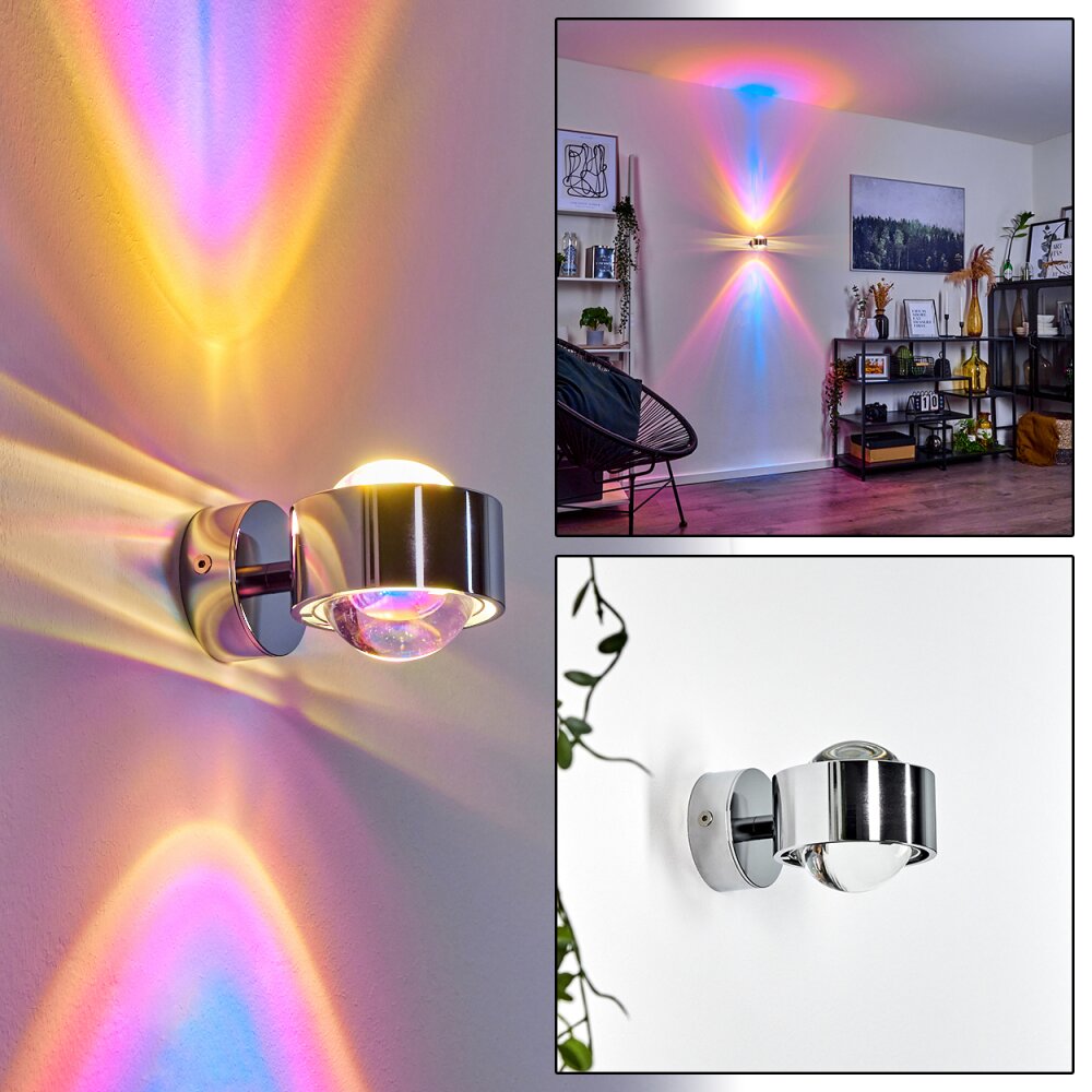 Sapri Muurlamp Chroom, 1-licht main product photo