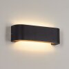 Kirkhall Buiten muurverlichting LED Zwart, 1-licht