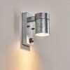 Bessiebelle Buiten muurverlichting Gegalvaniseerd, 1-licht, Bewegingsmelder