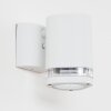 Amyton Buiten muurverlichting Wit, 1-licht