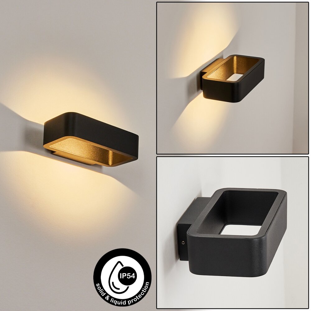Strandbyn Buiten muurverlichting LED Zwart, 1-licht main product photo