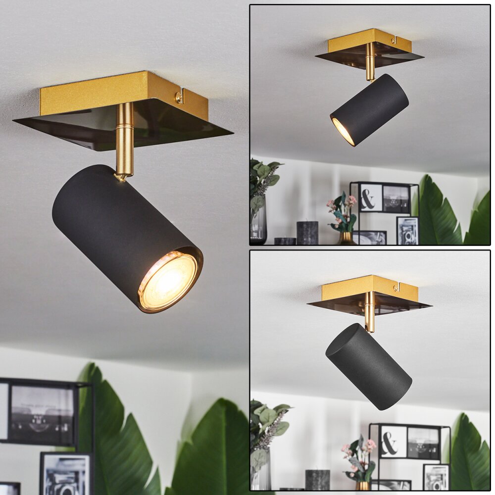 Zuoz Plafondlamp Goud, 1-licht main product photo