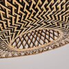 Shelbourne Plafondlamp Zwart, 1-licht