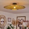 Shelbourne Plafondlamp Zwart, 1-licht