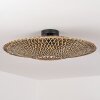 Shelbourne Plafondlamp Zwart, 1-licht