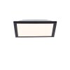 Leuchten-Direkt FLAT Plafondlamp LED Zwart, 1-licht