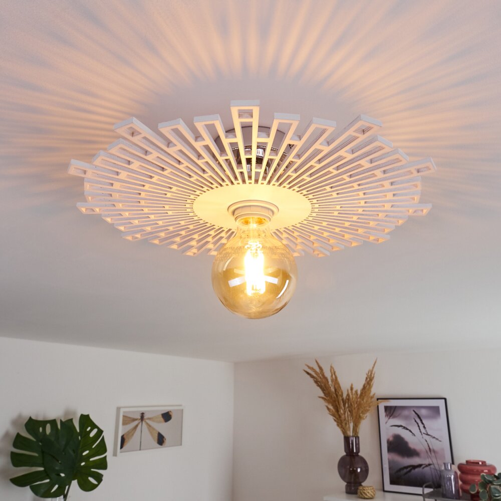 Yunquilla Plafondlamp Chroom, 1-licht main product photo