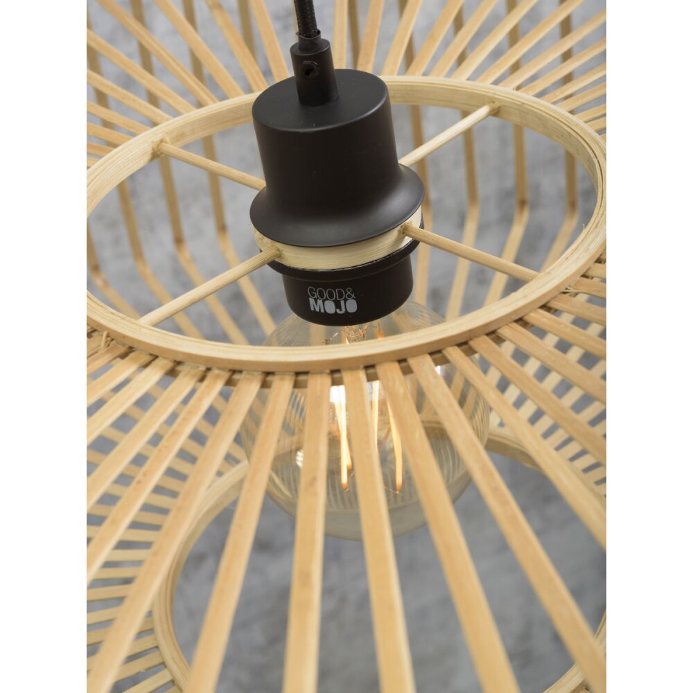 Good & Mojo BROMO Staande lamp Zwart, 1-licht