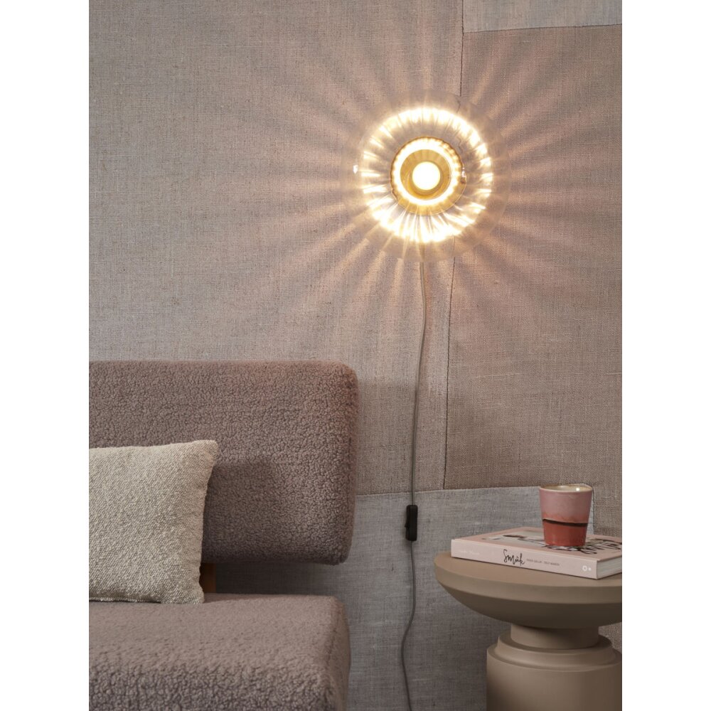 It's about Romi Brussels Muurlamp Goud, 1-licht main product photo