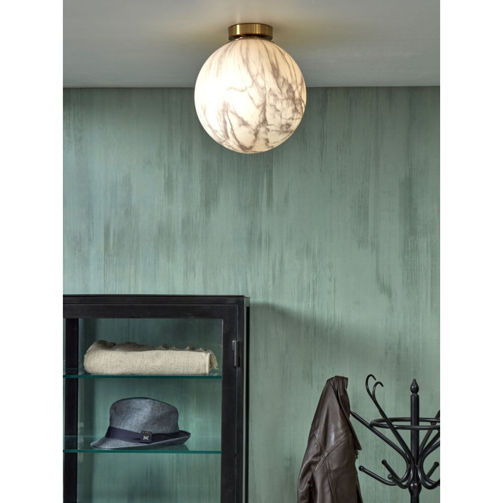 It's about Romi Carrara Plafondlamp Goud, 1-licht main product photo