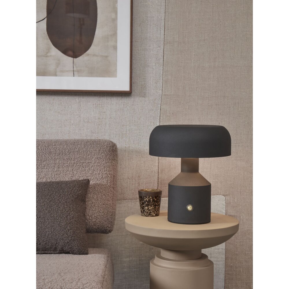 It's about Romi Porto Tafellamp Zwart, 1-licht main product photo